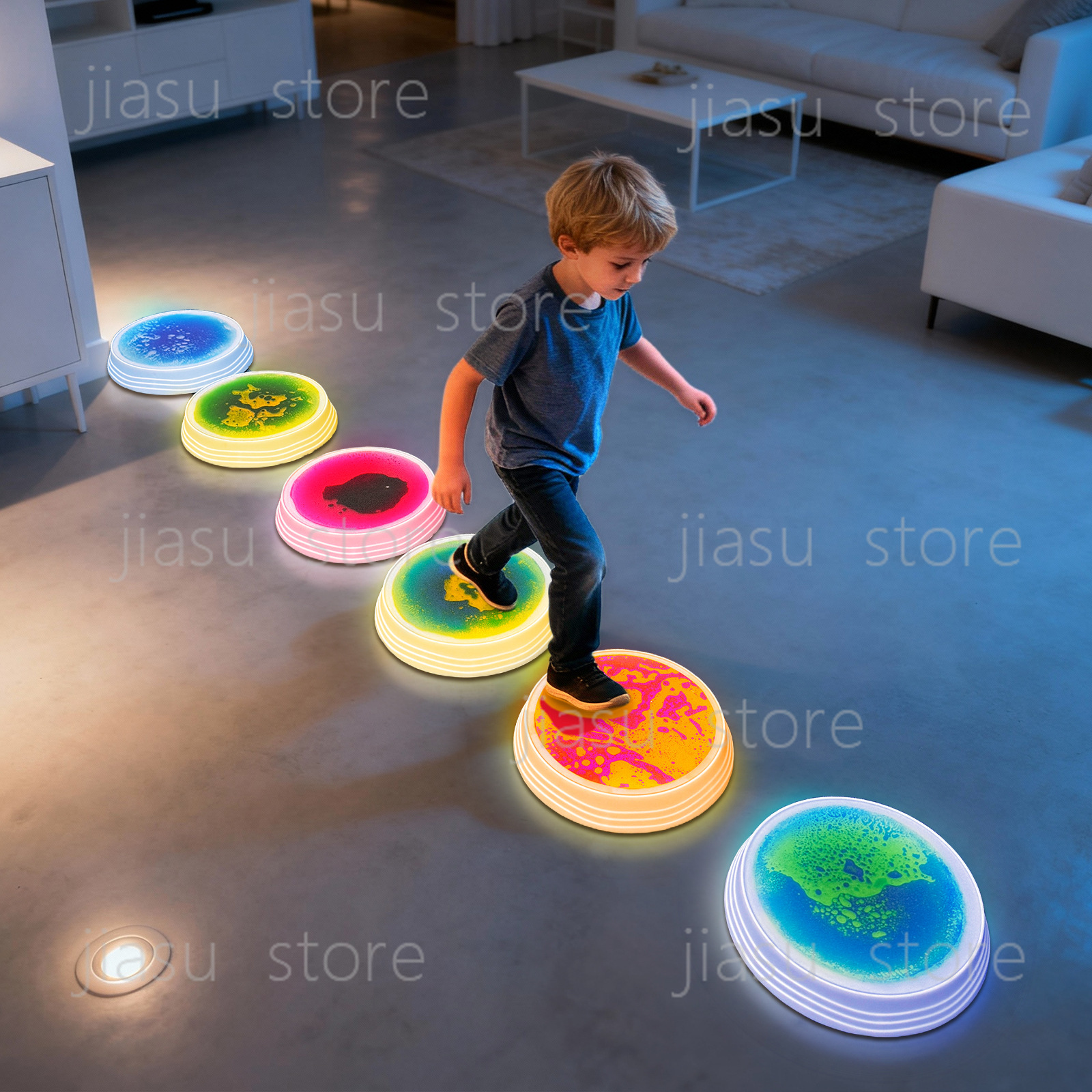 Kids Education Steps - Kids Sensory Training Balance Beam Stepping