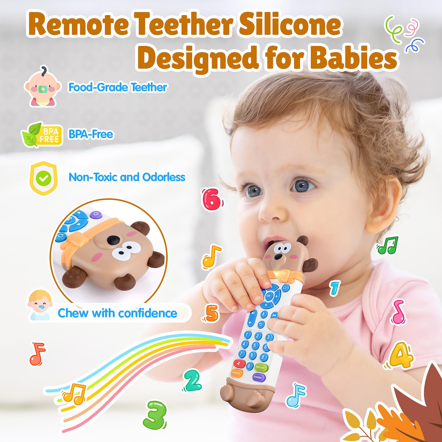 Infant Simulation TV Remote Co - Kids Education Learn Tv ulasan dan harga