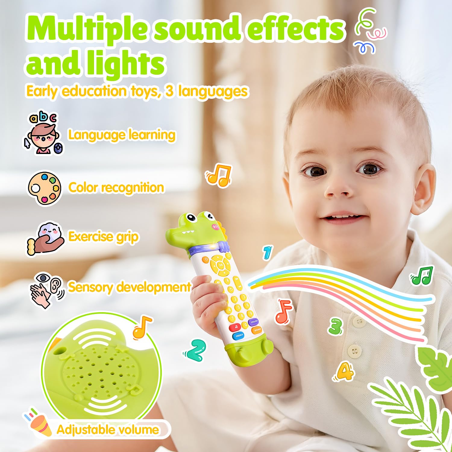 Infant Simulation TV Remote Co - Kids Education Learn Tv ulasan dan harga