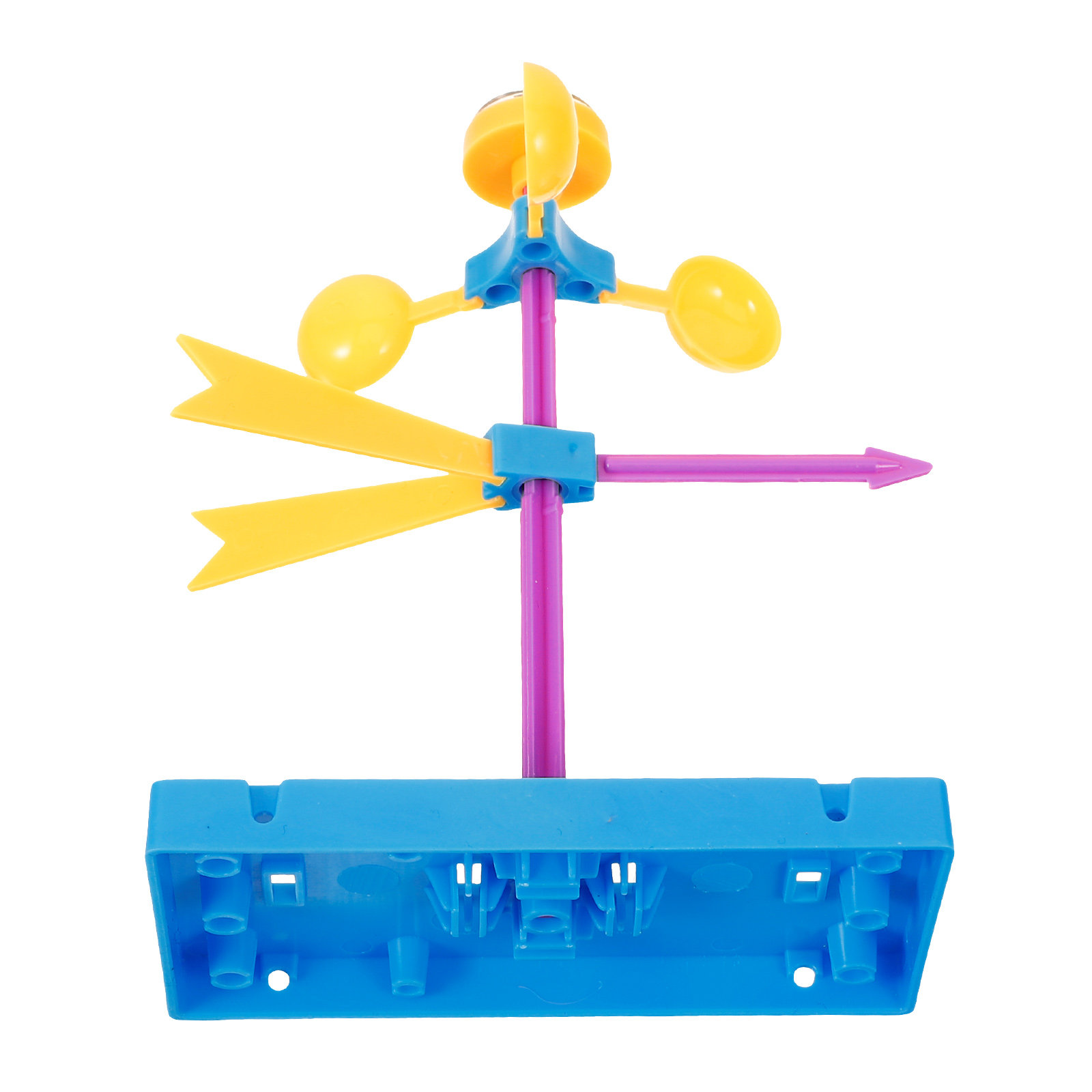 1Set Wind Vane DIY Assembly Pl - Kids Education Activities ulasan dan harga