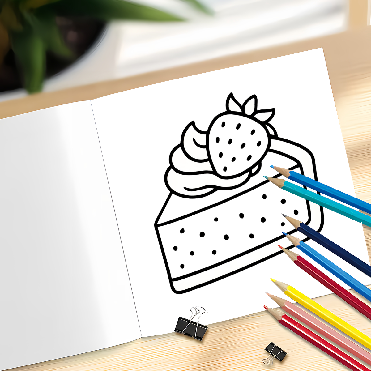 Cute Food Drink & Sweets Color - Kids Education Activities ulasan dan harga