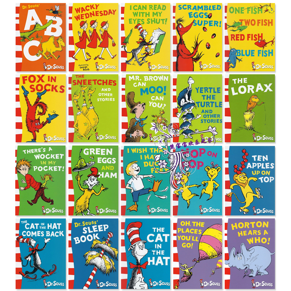 Random 1 Book Dr.Seuss Interes - Kids Early Education Books ulasan dan harga