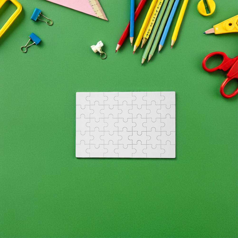 12Pcs Wooden Sublimation Blank - Kids Education Activities ulasan dan harga