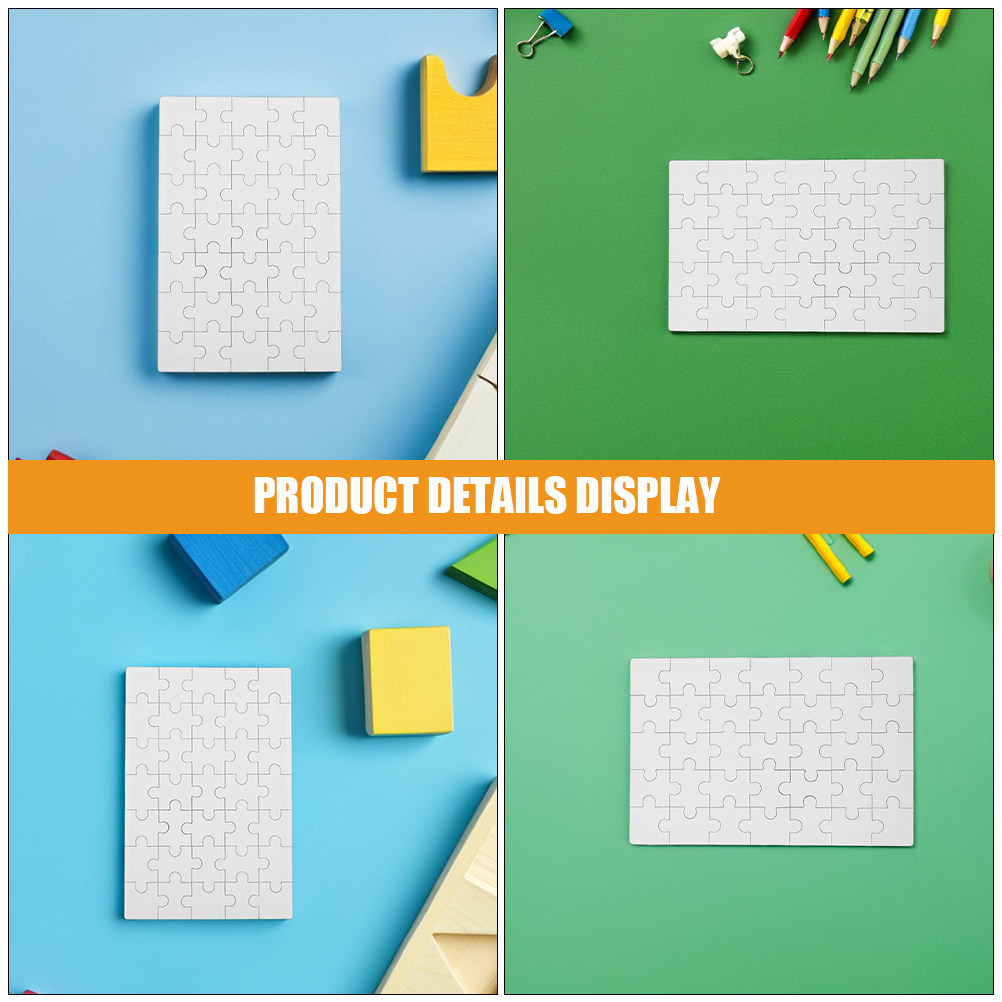 12Pcs Wooden Sublimation Blank - Kids Education Activities ulasan dan harga