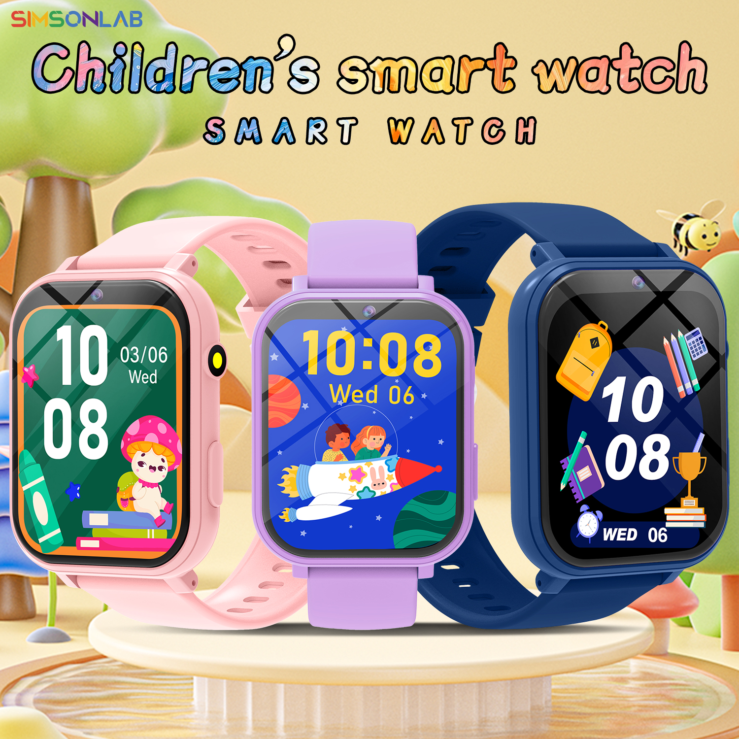 Kids Smart Watch with Camera f - Kids Education Steps ulasan dan harga