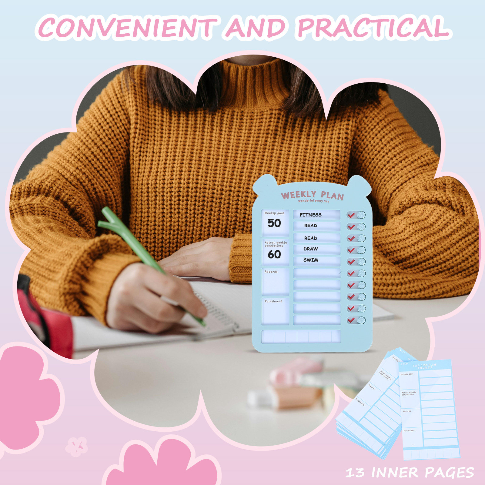 Planning Boards for Kids Habit - Kids Education Planner ulasan dan harga