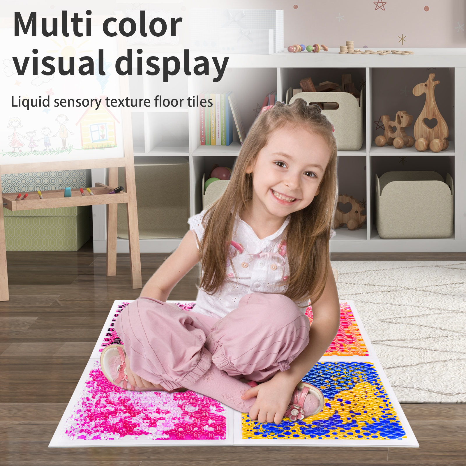 Surfloor Sensory Liquid Floor  - Kids Education Steps ulasan dan harga