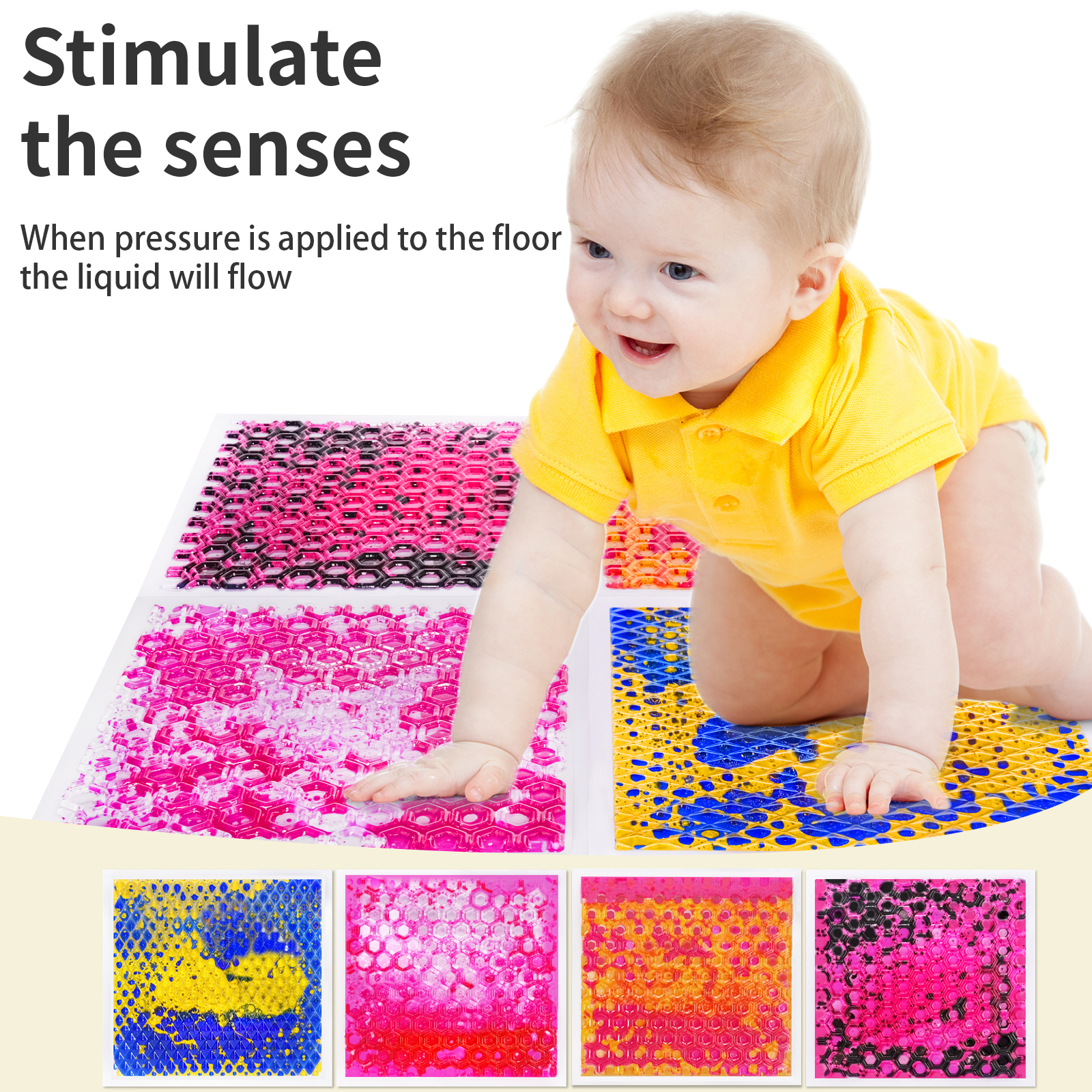 Surfloor Sensory Liquid Floor  - Kids Education Steps ulasan dan harga
