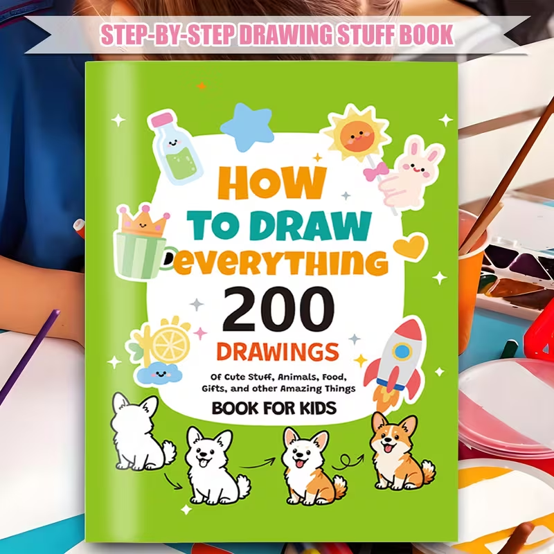 Drawing Book for Kids - 200+ S - Kids Education Steps ulasan dan harga